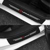 4Pcs Car Logo Threshold strip Auto Door Sill Pedal Sticker Interior Accessories For Lexus LS LC IS350 ES300h ES300 IS250 IS220d AFL1