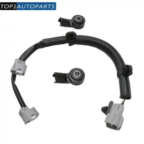 2 x Knock Sensor W/Wire Harness Assy For 4Runner FJ Tacoma Tundra V6 4.0L