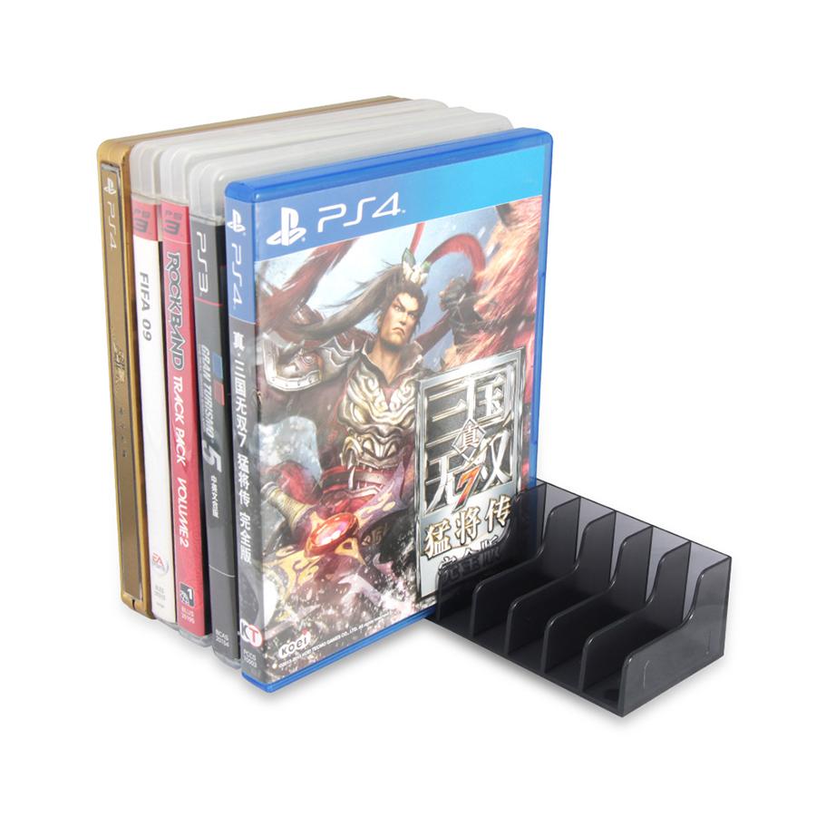 Держатель для CD Дисков с Видеоиграми Аксессуары для Sony PS4 Pro Slim Play Station Playstation PS 4 Стенд Основание Подставка Геймер Аксессуары