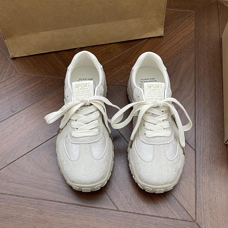 Piaohong retro lightweight Forrest Gump shoes women's 2025 spring new comfortable student soft-soled running shoes casual moral training shoes