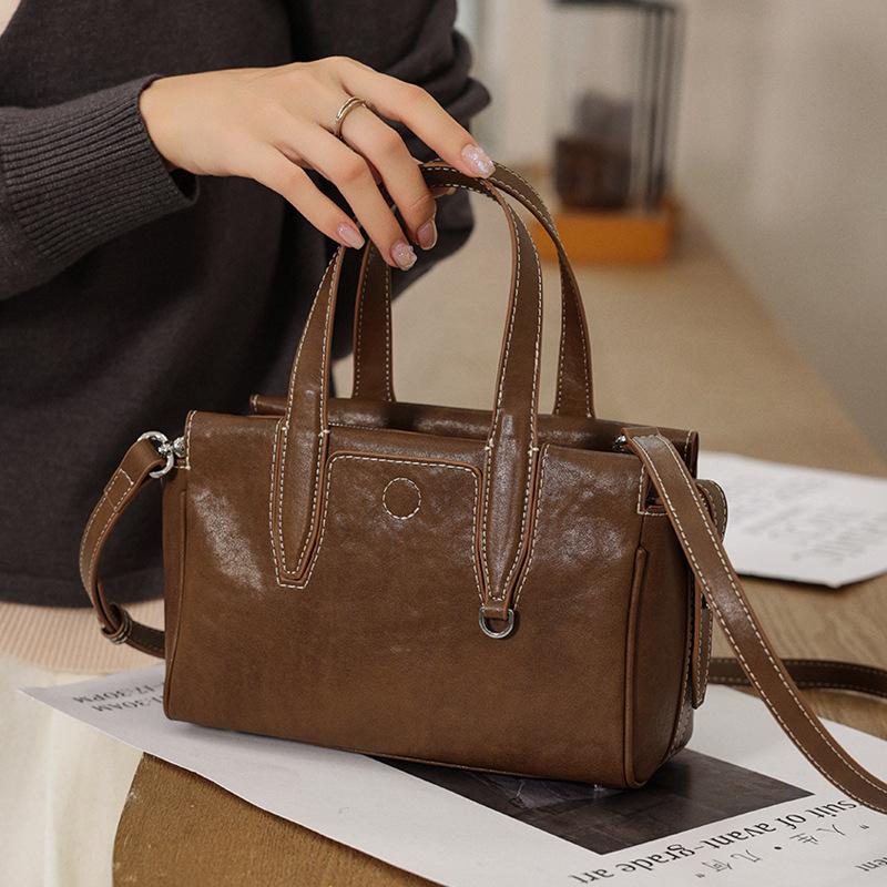 Новая сумка на одно плечо, ретро, универсальная сумка для поездок на работу, большая вместимость, сумка через плечо