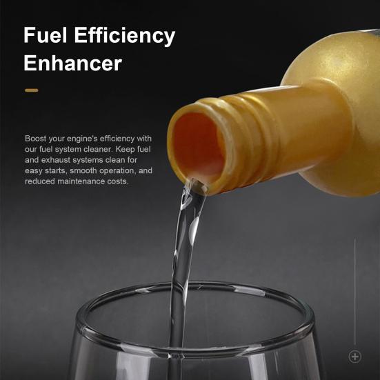 Catalytic Converter Cleaner 120ml Fuel Efficiency Enhancer Fuel And Exhaust System Cleaner Oil Additive Exhaust Pipe Carbon Removal Engine Cleaner