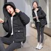 Winter Women Casual Warm Down Cotton Jacket Hooded Thick Puffer Clothing Short Coat Casual Loose Outerwear Female