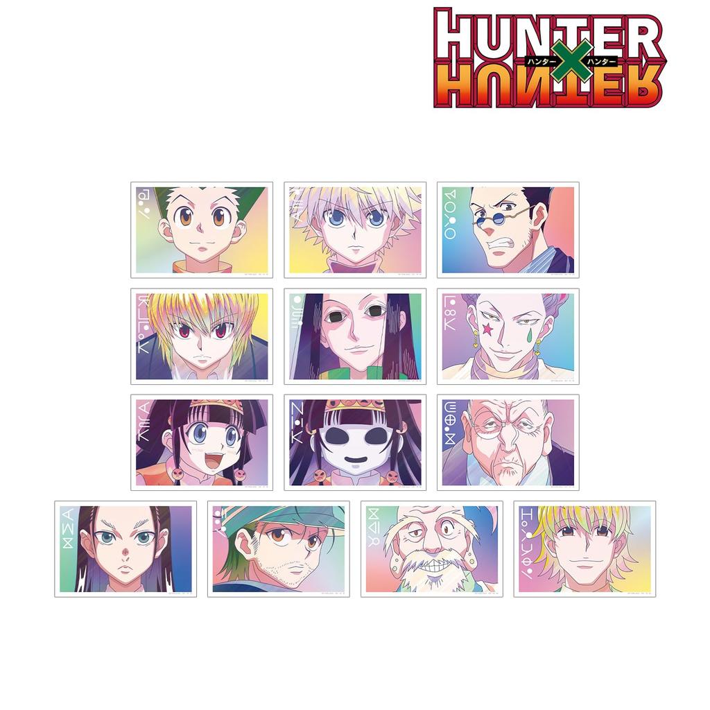 HUNTER X HUNTER Trading Ani Art Clear Label 3rd Edition Clear Cards Box of 13