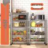 Nordic Style Multi-Tier Kitchen Storage Rack
