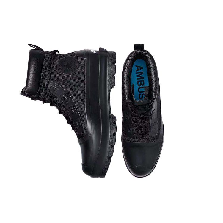 Chuck Taylor All Star Ambush x Chuck Taylor All Star Converse Duck Boot High 'Triple Black' 170588C