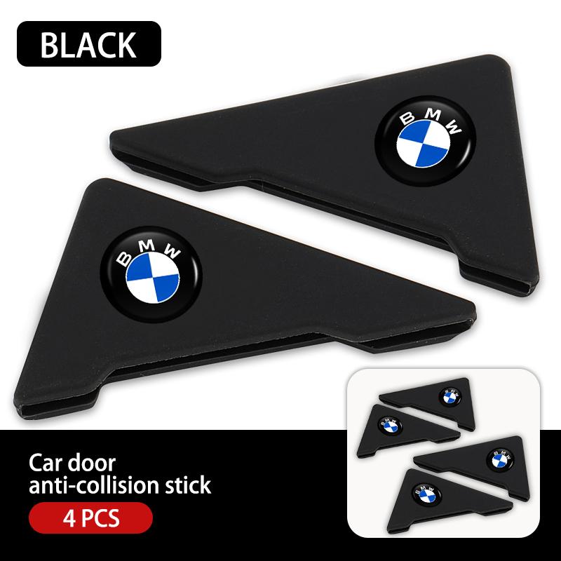 CXVA5 4Pcs Car Door Anti-Collision Stick Silicone Protection Covers For BMW G30 G20 M3 M5 E91 E92 E93 E36 E70 X3 X4 X5 X1 E39 F30