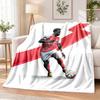 Bukayo Saka Printed Flannel Blanket Warm Comfort Bed Throw For Indoor Home Decoration