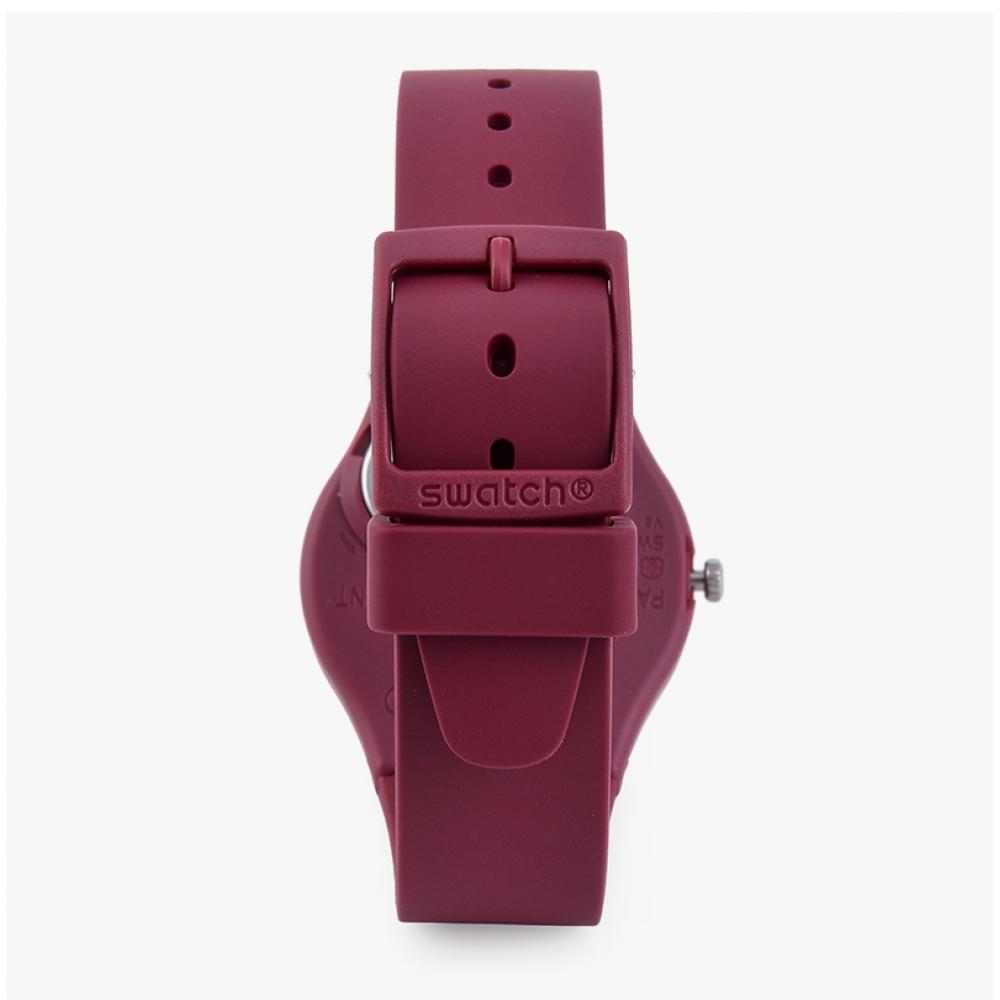 Swatch So28r115 Через Стекло Короны Публичные Уретановые Часы