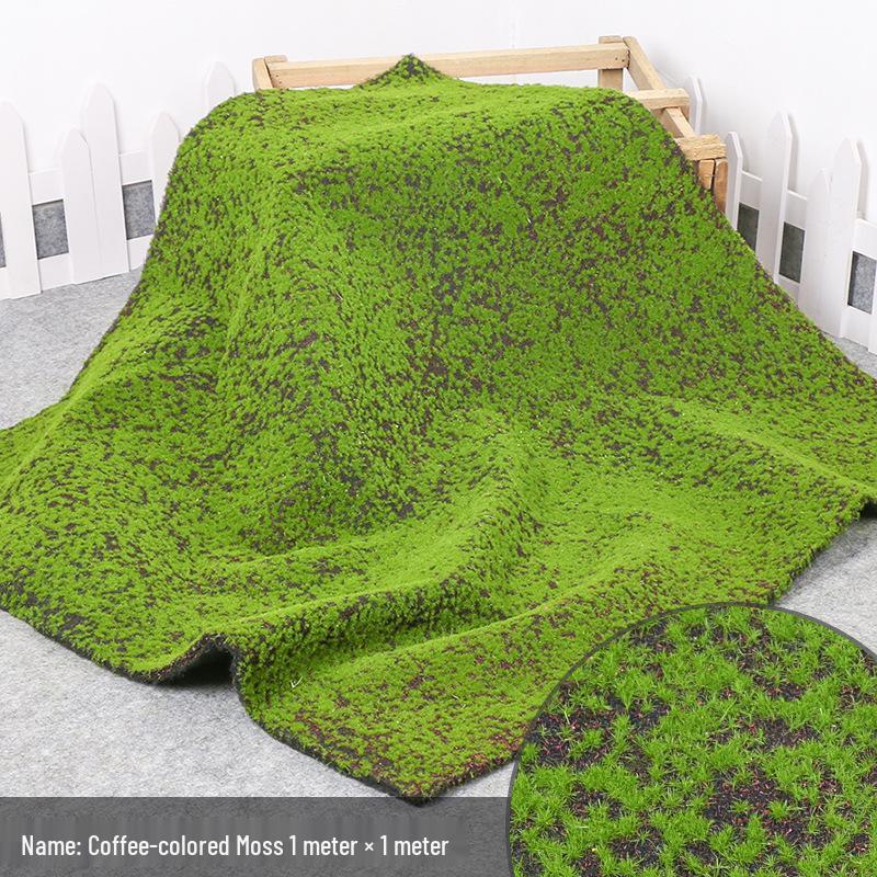 Artificial Green Moss Wall for Micro Landscape and Bonsai Decor