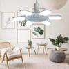 Энергосберегающий потолочный вентилятор с дистанционным управлением, потолочный светильник, современный подвесной вентилятор, домашний декор
