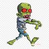 Cartoon Zombie Head Royalty Free Drawing Iron On Heat Transfer Printing Vinyl Patches Sticker for Clothes DIY Appliques Washable Patches