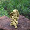 Angel Figurine ,Desktop Statue ,Decorative Collection Craft, Resin Ornament, Garden Sculpture for