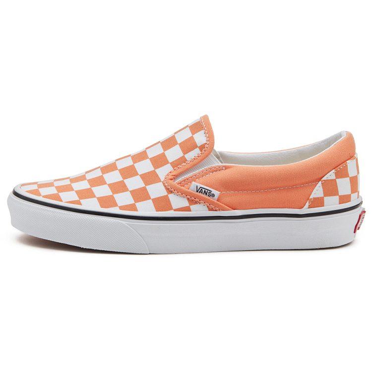 Слипоны Classic Vans 'Шахматка - Кадмиевый оранжевый' VN0A33TB9HL