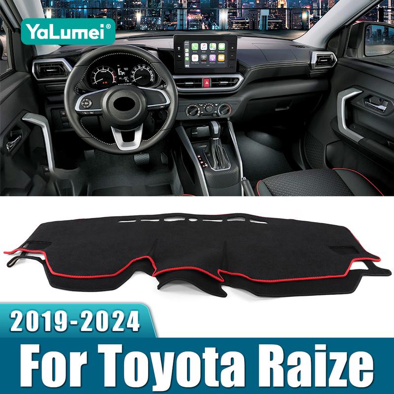 For Toyota Raize Daihatsu Rocky A200 2024 Car Dashboard Covers Mat Sun Shade Non-slip Pad Accessories