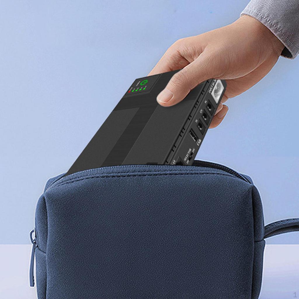 Источник бесперебойного питания Компактный портативный мини-ИБП для домашнего телефона с маршрутизатором Стиль А