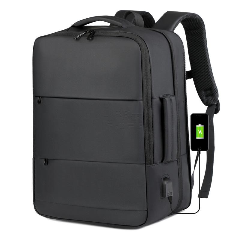 Многофункциональная сумка для ноутбука с USB-зарядкой, мужской деловой commuter-рюкзак, рюкзак большой вместимости для деловых поездок