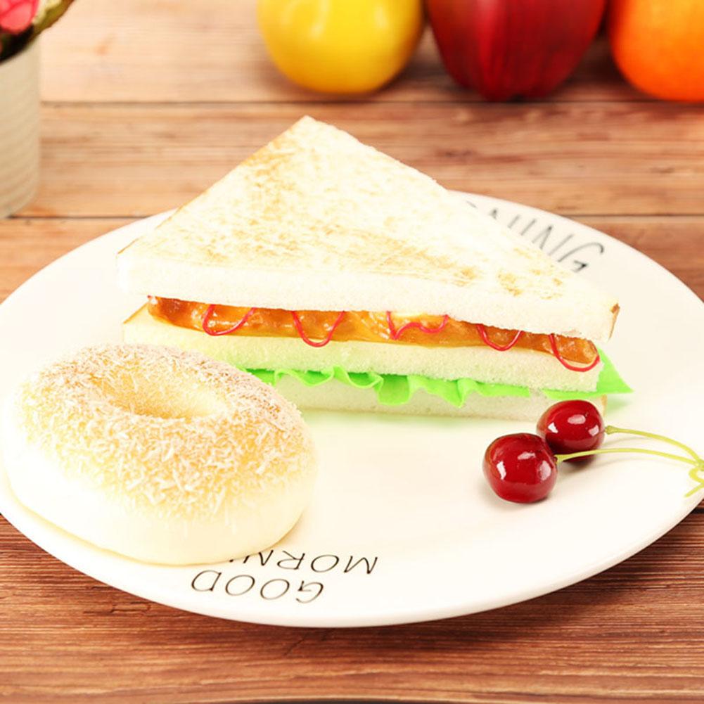 Exquisite PU Material Sandwich Model for Home Decoration and Cake Shops