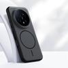 Чехол для Honor Magic 8 Pro Магнитный Двухцветный Матовый PC + TPU С ощущением кожи Задняя крышка с металлической кнопкой для Magic8 Pro