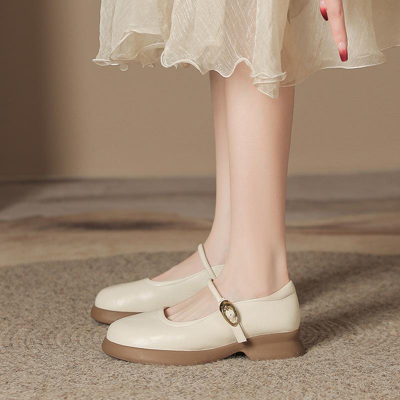 Натуральная кожа плоская подошва для женской обуви Huizhou виноградные туфли-лоферы той же модели на платформе универсальные британские туфли в британском стиле женские кожаные туфли