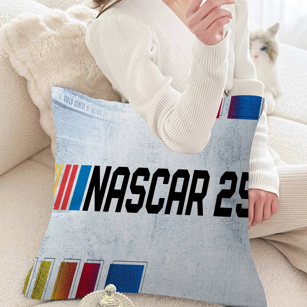 N-Nascars Racing Car Pillow Cover Design Cushion Cover Decor Holiday Decorati