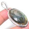 Labradorite Handmade 925 Sterling Silver Jewelry Pendant 2.13" q6M69