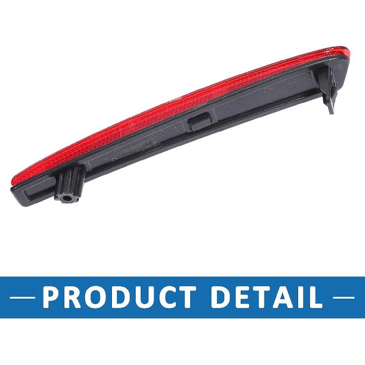 Rear Right Side Bumper Reflector No.8191012130 Bumper Reflector Side Marker for Toyota Corolla 2020-2023 ABS Red
