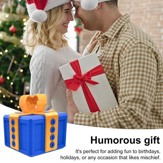 3D раздражающая подарочная коробка интерактивная головоломка игрушка подарочная коробка с винтами розыгрыш сюрприз подарочная коробка настольные украшения для друзей дети