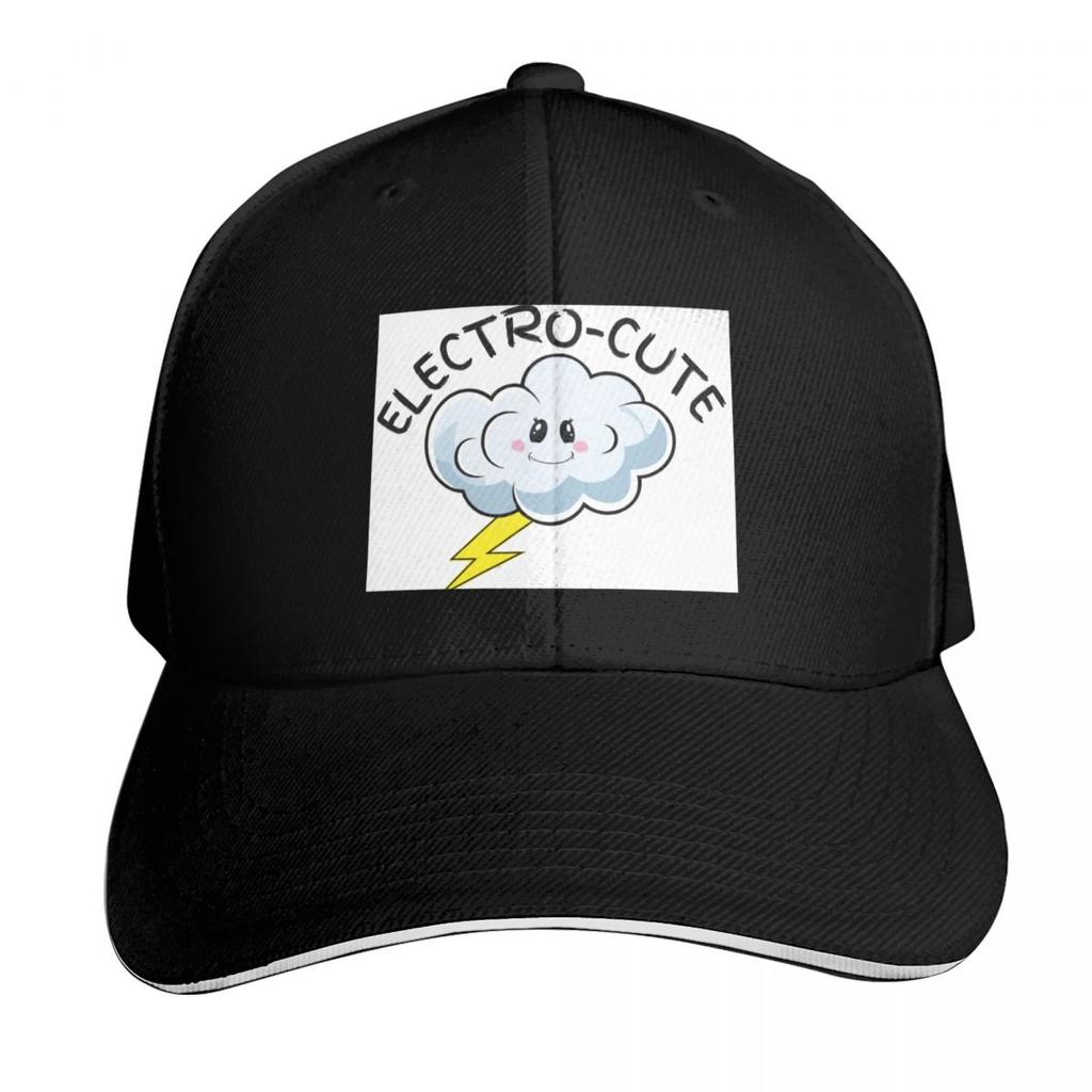 ELECTRO CUTE Baseball Cap Trucker Cap hard hat custom Hat Funny hats Trucker Hats For Unisex Womens