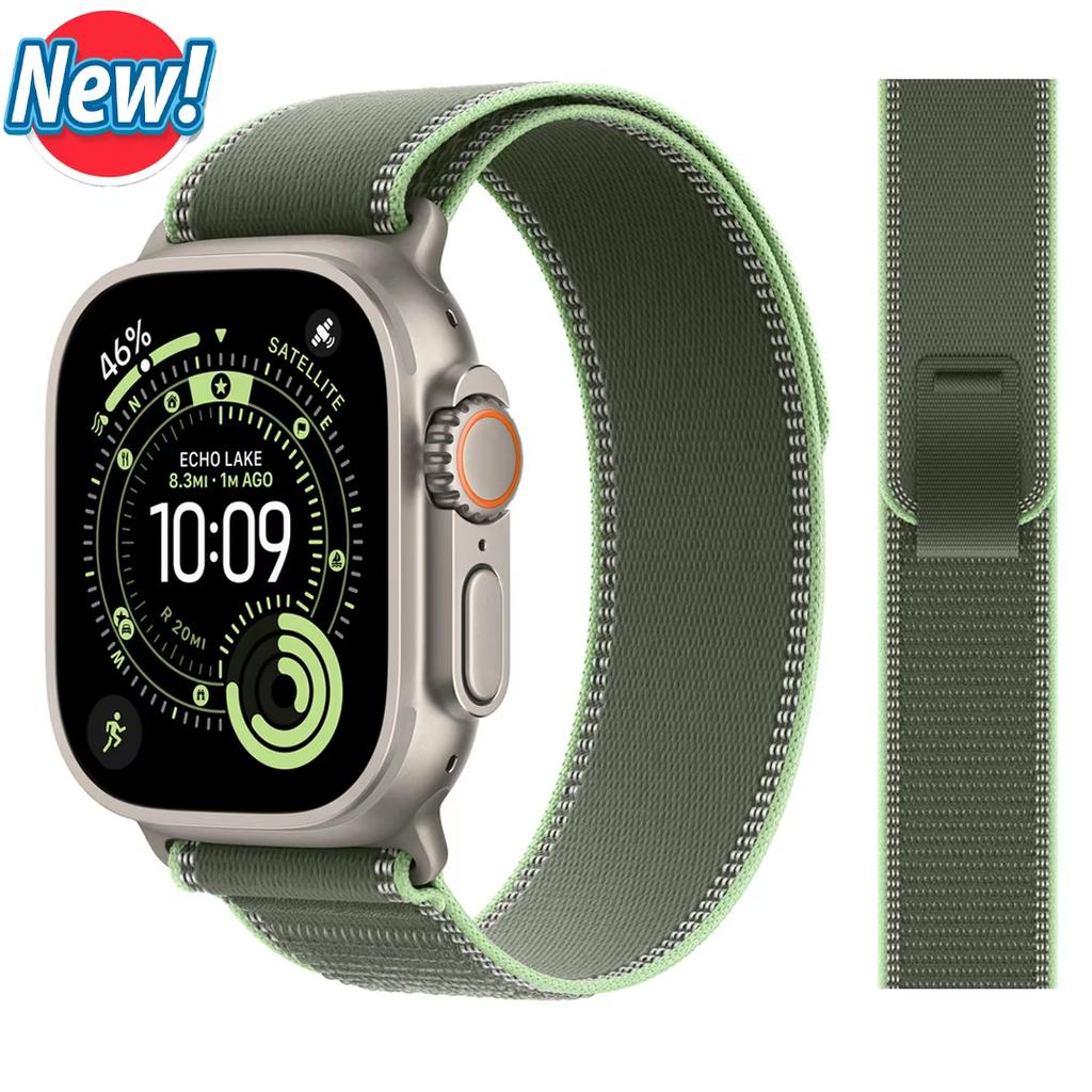 Ремешки для Apple Watch Ultra2 3 49 мм 46 мм 44 мм 45 мм 40 мм 41 мм sport Trail Loop ремешки Браслет iWatch Series 11 10 9 8 SE