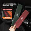 XYZ1 For Volkswagen VW Suede Car Seat Safety Belt Adjustable Shoulder Protector Pad Scirocco Passat Polo B5 B6 B7 CC Tiguan Sharan