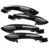 Для BMW 5 6 7 Серии F07 F10 F11 F06 F12 F13 F01 F02 4X Черный Внешний Наружный Комплект Ручек Двери с Комфортным Доступом 51217231931