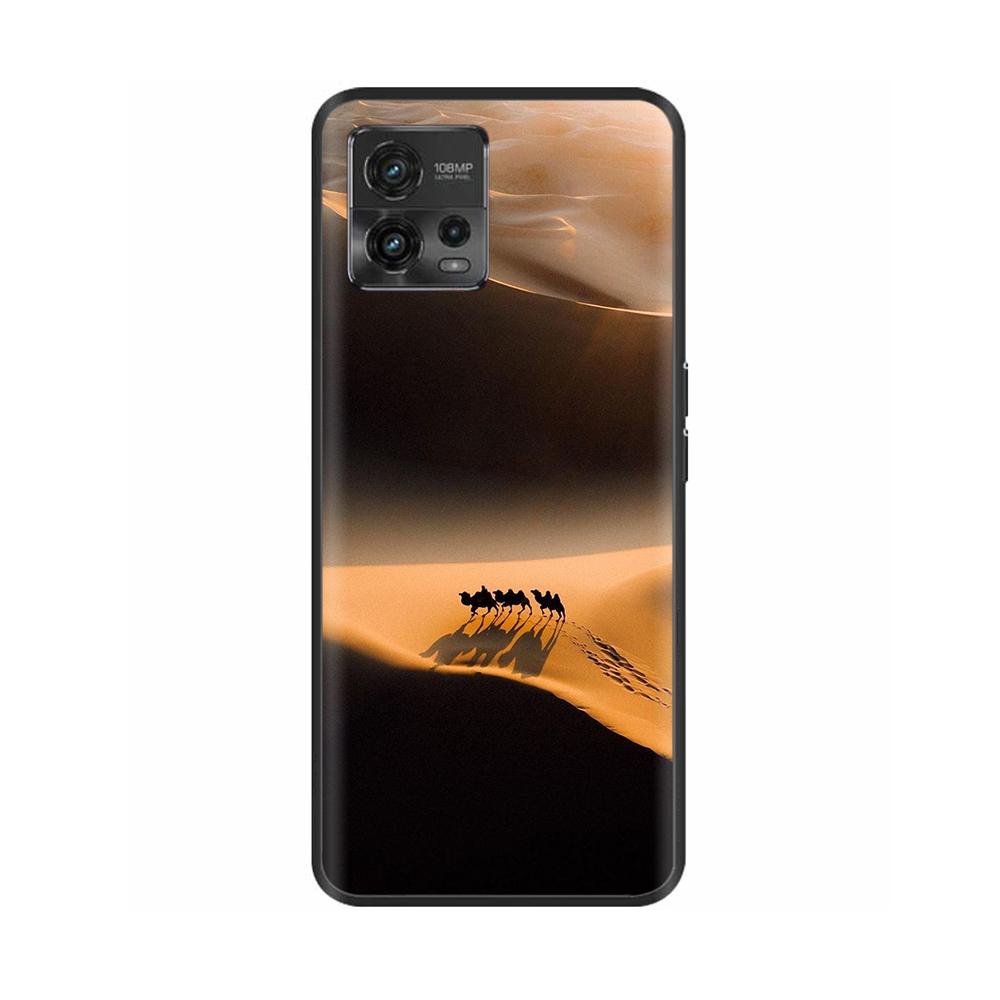 For Moto G72 Case Couple Panda Phone Back Cover For Motorola G72 Cover MotoG72 G 72 Protective Soft Liquid Silicone Funda Bumper