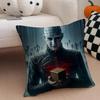 Movie horrifying HHellraiser Cushion Cover Throw Pillow Cover Hidden Button Durable Polyester Chair Cushion