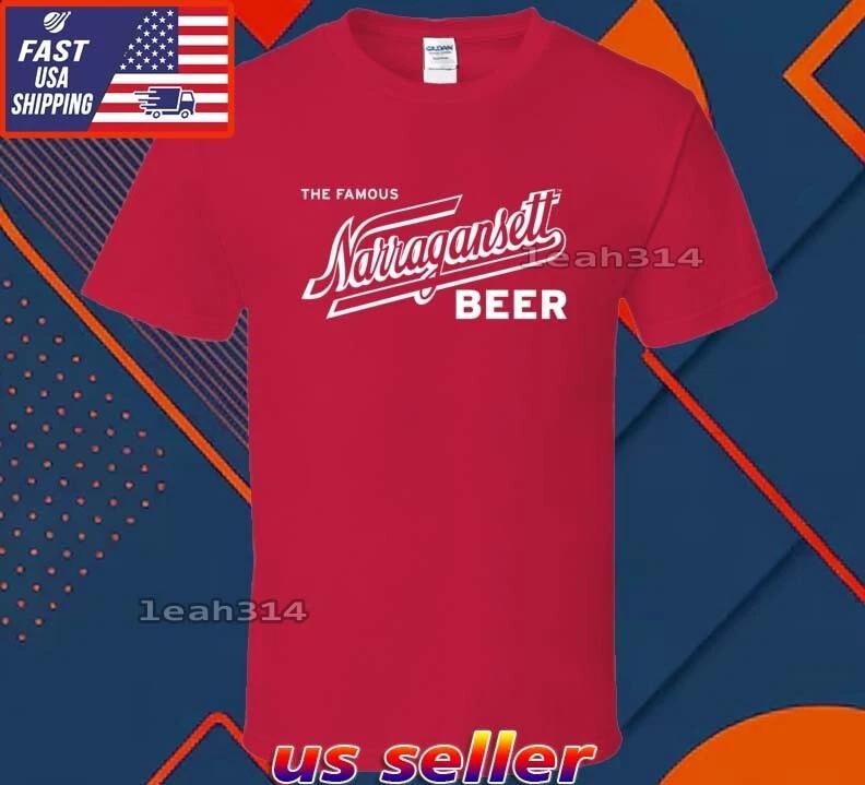 New Shirt Narragansett Beer Logo T-Shirt Funny American Usa Unisex Size S-5XL