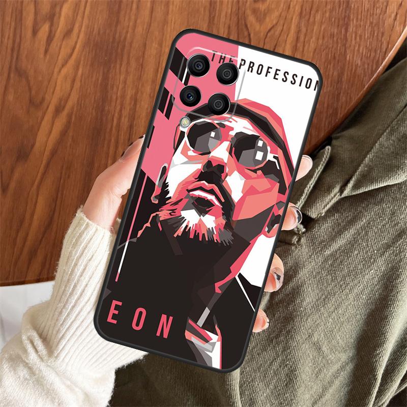 Leon The Professional Case For Samsung Galaxy M13 M33 M53 M15 M35 M55 M06 M16 M36 M56 M31 M12 M32 M52 M14 M34 M54
