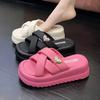 Summer New Platform Slippers Women Wear Cross Comfortable Beach Shoes Women Casual Cool Slippers Women