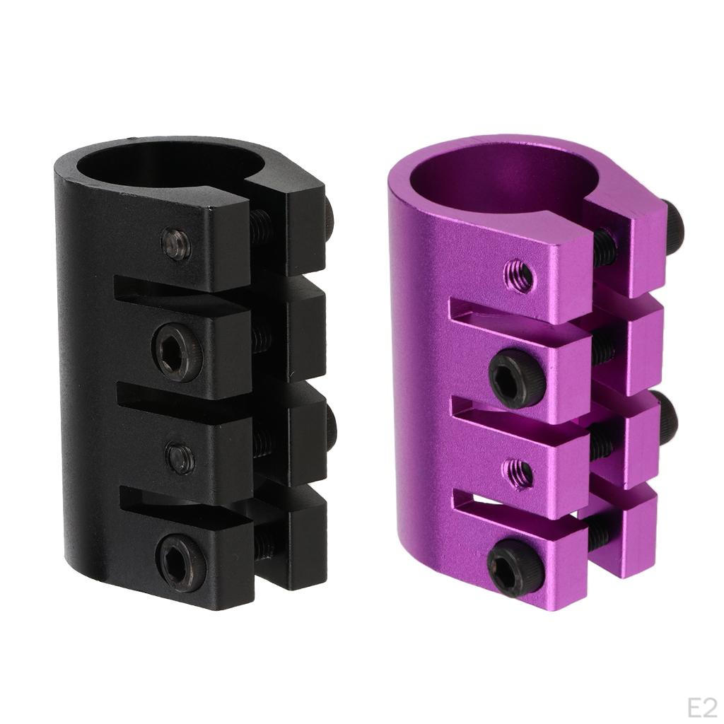 Accessory Length of Professional Scooter Clamp Parts - Black, As Described