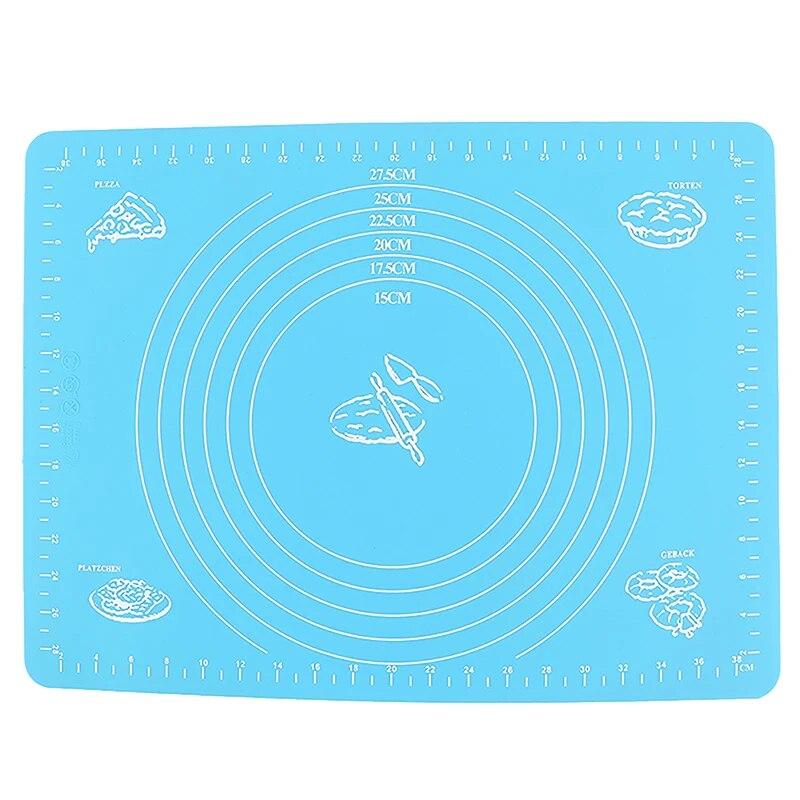 Силиконовые кондитерские доски 40*30 см, нескользящий коврик для замешивания теста, подушечки для раскатки стола для выпечки