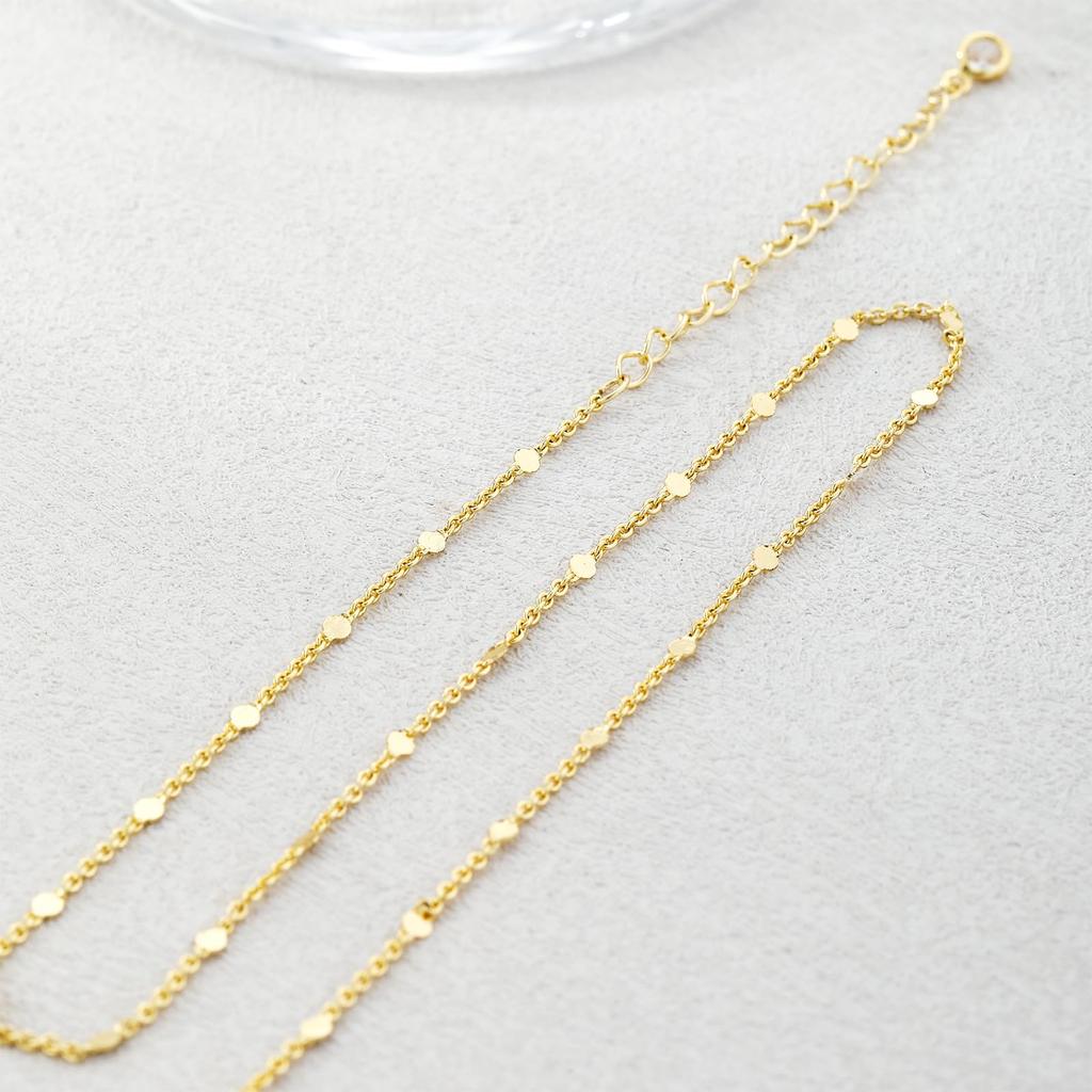 Necklace Stainless Steel Delicate Elegant Delicate Chain Thin Popular Chain Necklace Adjustable Silver Necklace Hypoallergenic Simple Gold Stylish