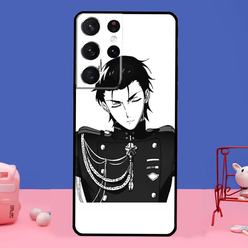 Guren Ichinose Owari No Seraph Case For Samsung Galaxy S21 S22 Ultra S20 FE S8 S9 S10 Note 10 Plus Note 20 Ultra Coque