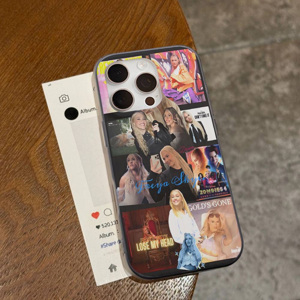 Singer F-Freya Skye Corrugated Pattern For IPhone 17 16 15 14 13 12 11 16 Pro Max Plus Pro Non-slip Phone Cover