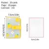 Cute Mini Photo Album 20 Pockets PVC Photocard Holder ID Credit Card Holder Photocard Binder KTB