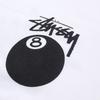 Stussy Летняя новая футболка из высококачественного хлопка с круглым вырезом для мужчин и женщин 2025 года, классический логотип с новым рисунком, парная футболка