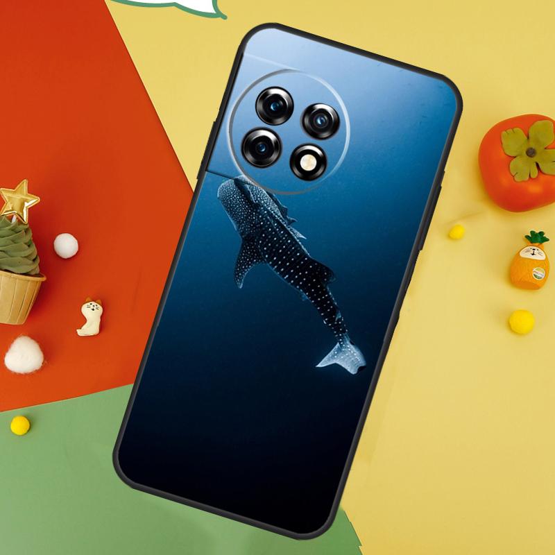 Чехол для задней панели телефона OnePlus 15 13R 13 13T 12 12R 11 10 10T 8T Nord CE 5 2 3 4 Lite N20 N30 с изображением китовых акул