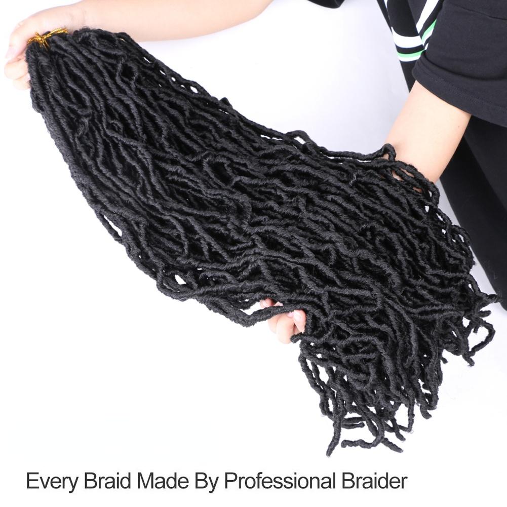 Новые мягкие локоны, вязаные крючком, 36 дюймов, длинные натуральные вьющиеся волосы, волнистые искусственные локоны, вязаные крючком косички