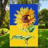 1/2/3Pcs Sunflower Flag 12" X 18" Patriotic Ukrainian National Flag Double