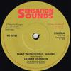 7-дюймовая пластинка DOBBY DOBSON That Wonderful Sound I Wasnt Bor SS006 Sensation Sound 1978 UK Регги Ска Даб Б/у