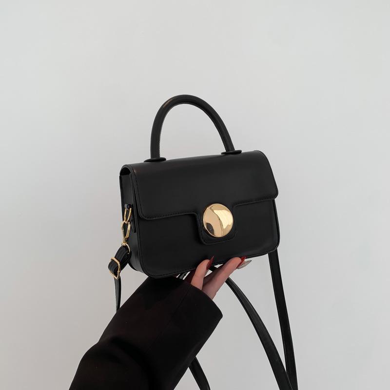Popular Small Bag for Women's Spring Simple and Fashionable Small Square Bag Casual Commuter One-shoulder Crossbody Bag