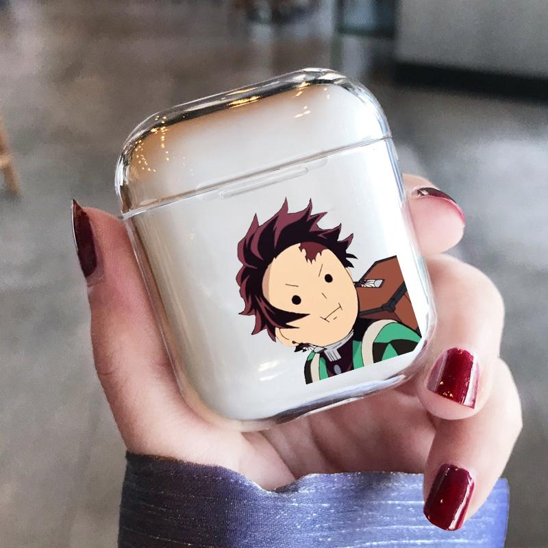 Чехлы для Airpod с аниме Demon Slayer Air Apple Pro 3 для Airpods Pro Pro2 2 3rd Pods Gen Airpord, чехлы Tanjirou Nezuko, чехол принципиально